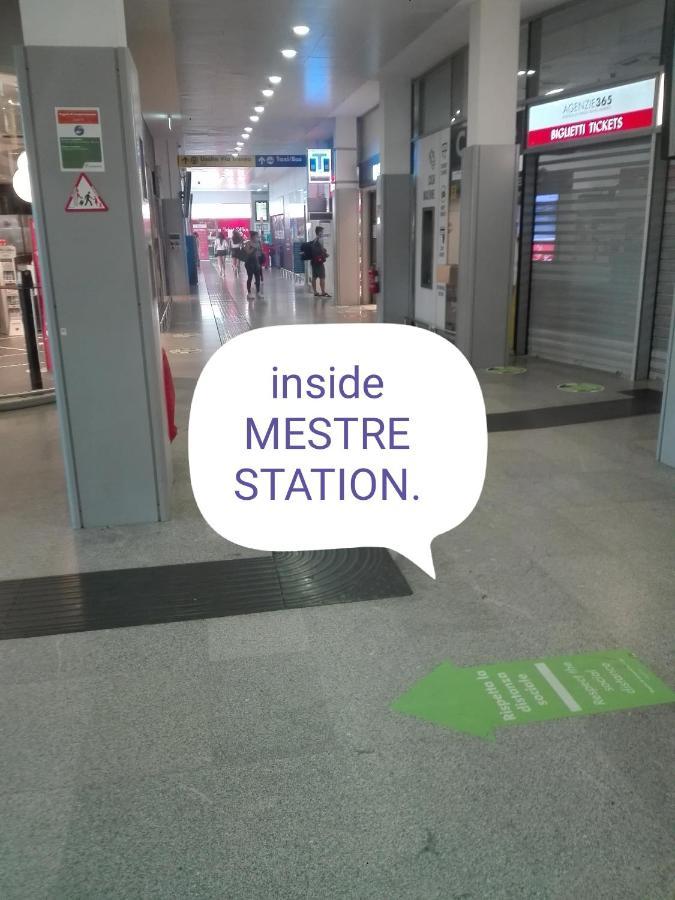 Central Station Rooms Mestre Ngoại thất bức ảnh